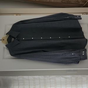 St John's Bay dress shirt, Navy, size L